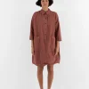 Album Di Famiglia Collar Dress Tasche