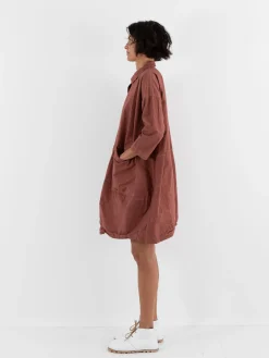 Album Di Famiglia Collar Dress Tasche