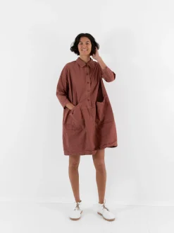 Album Di Famiglia Collar Dress Tasche