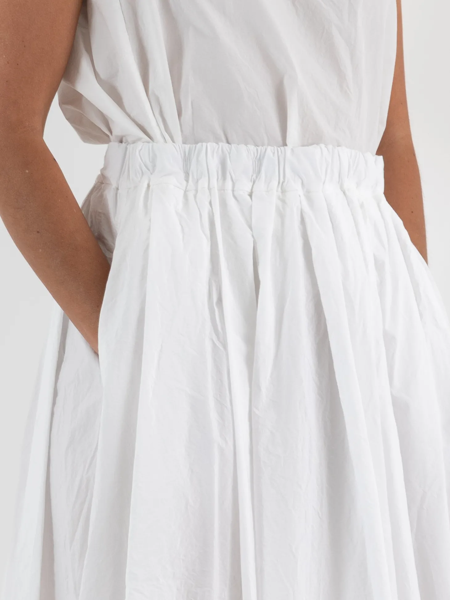 Album Di Famiglia Pleated Long Skirt