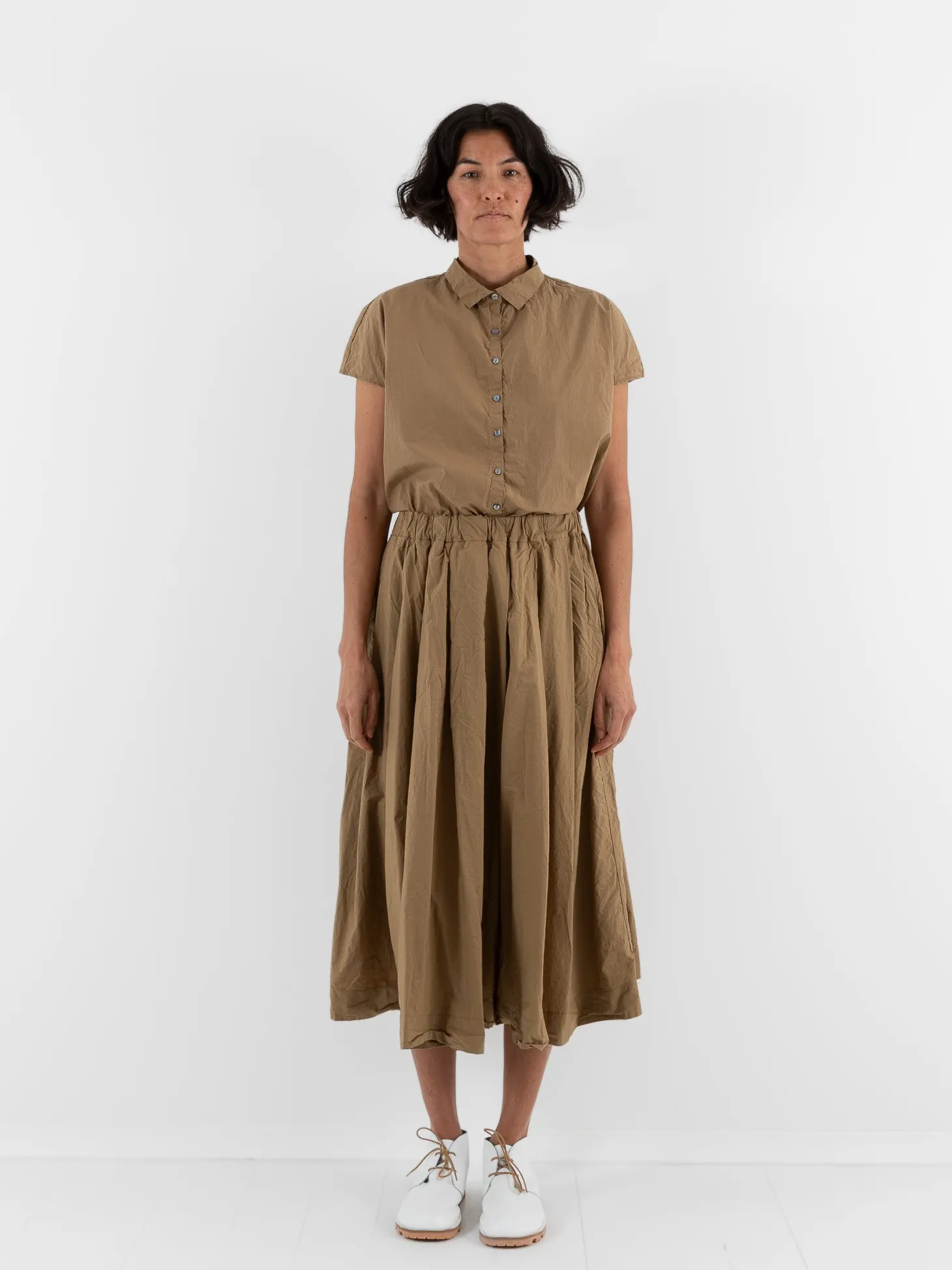 Album Di Famiglia Pleated Long Skirt