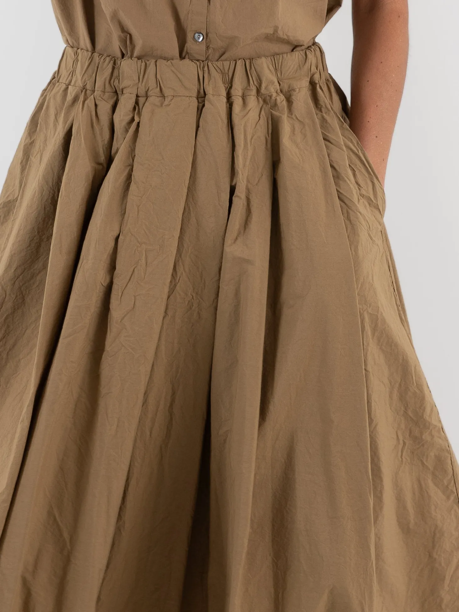 Album Di Famiglia Pleated Long Skirt