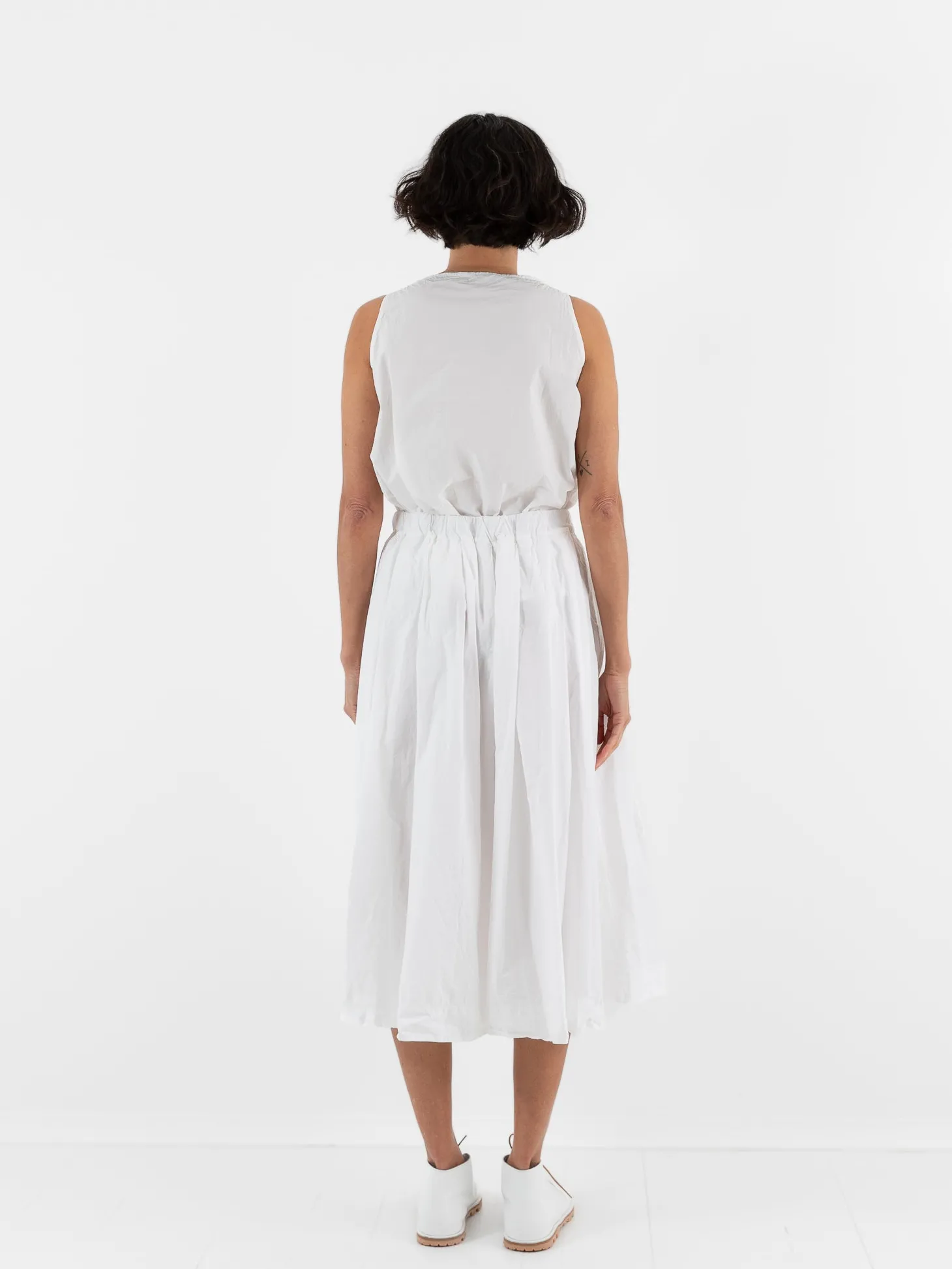 Album Di Famiglia Pleated Long Skirt