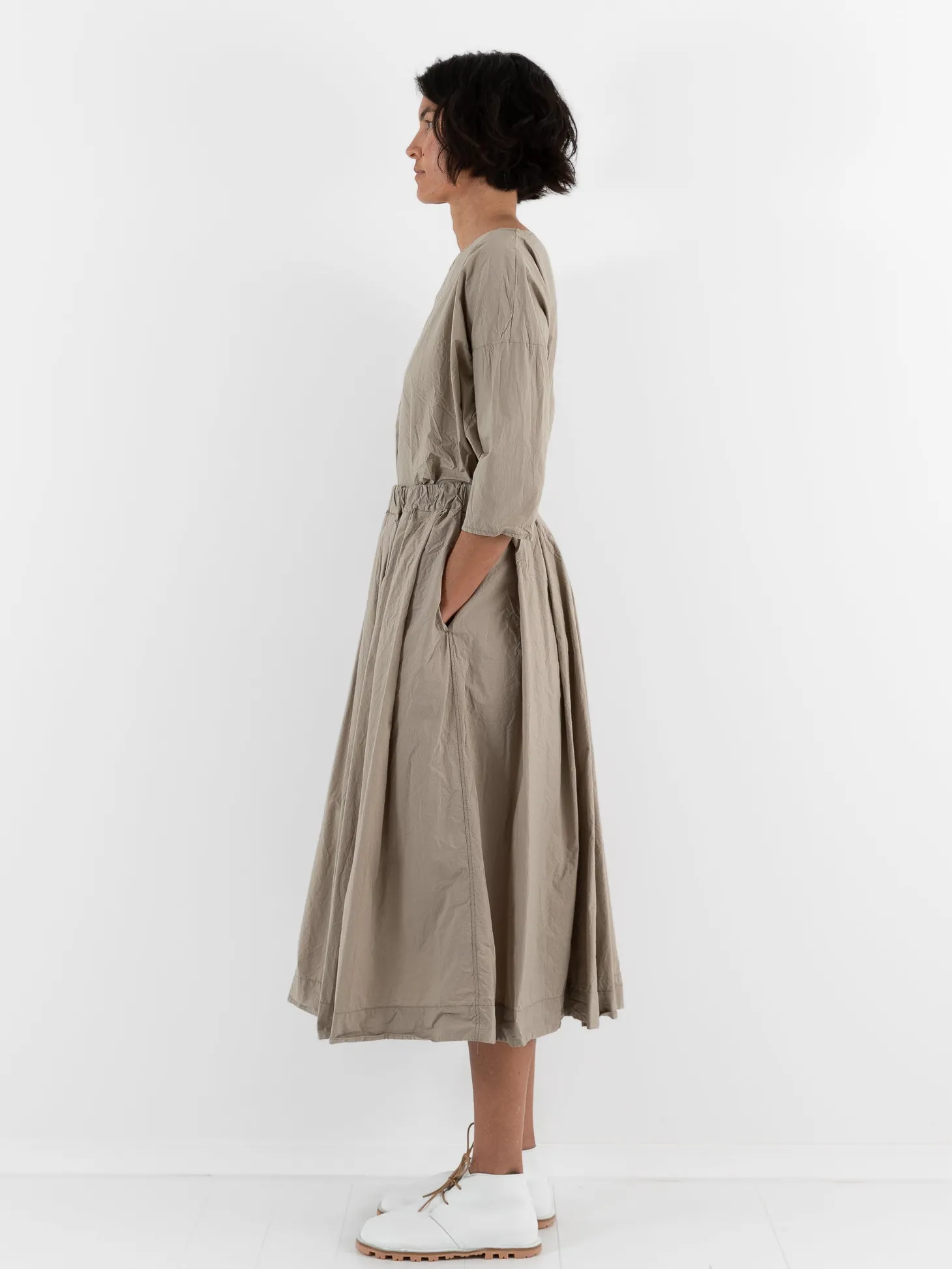 Album Di Famiglia Pleated Long Skirt