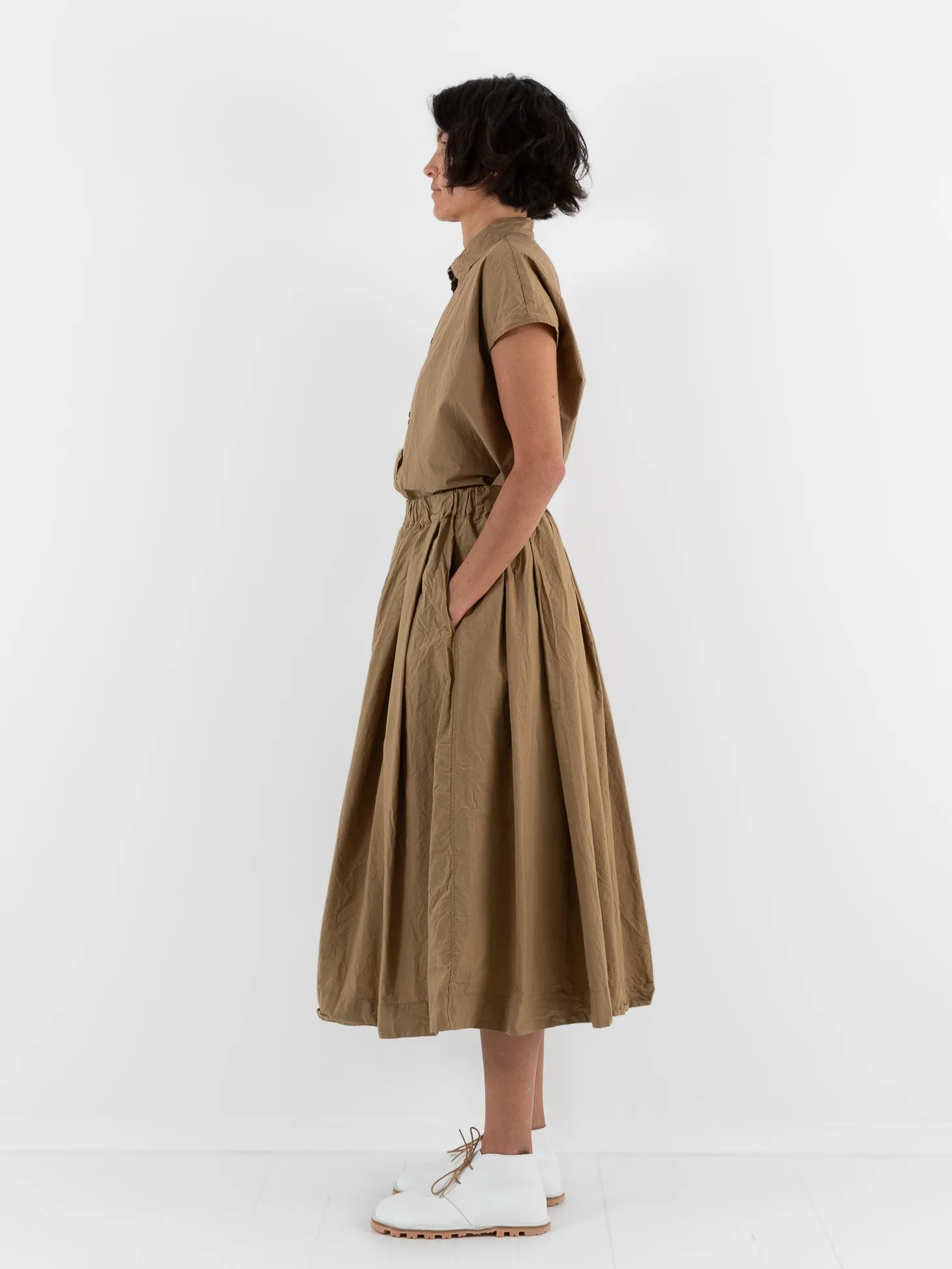Album Di Famiglia Pleated Long Skirt