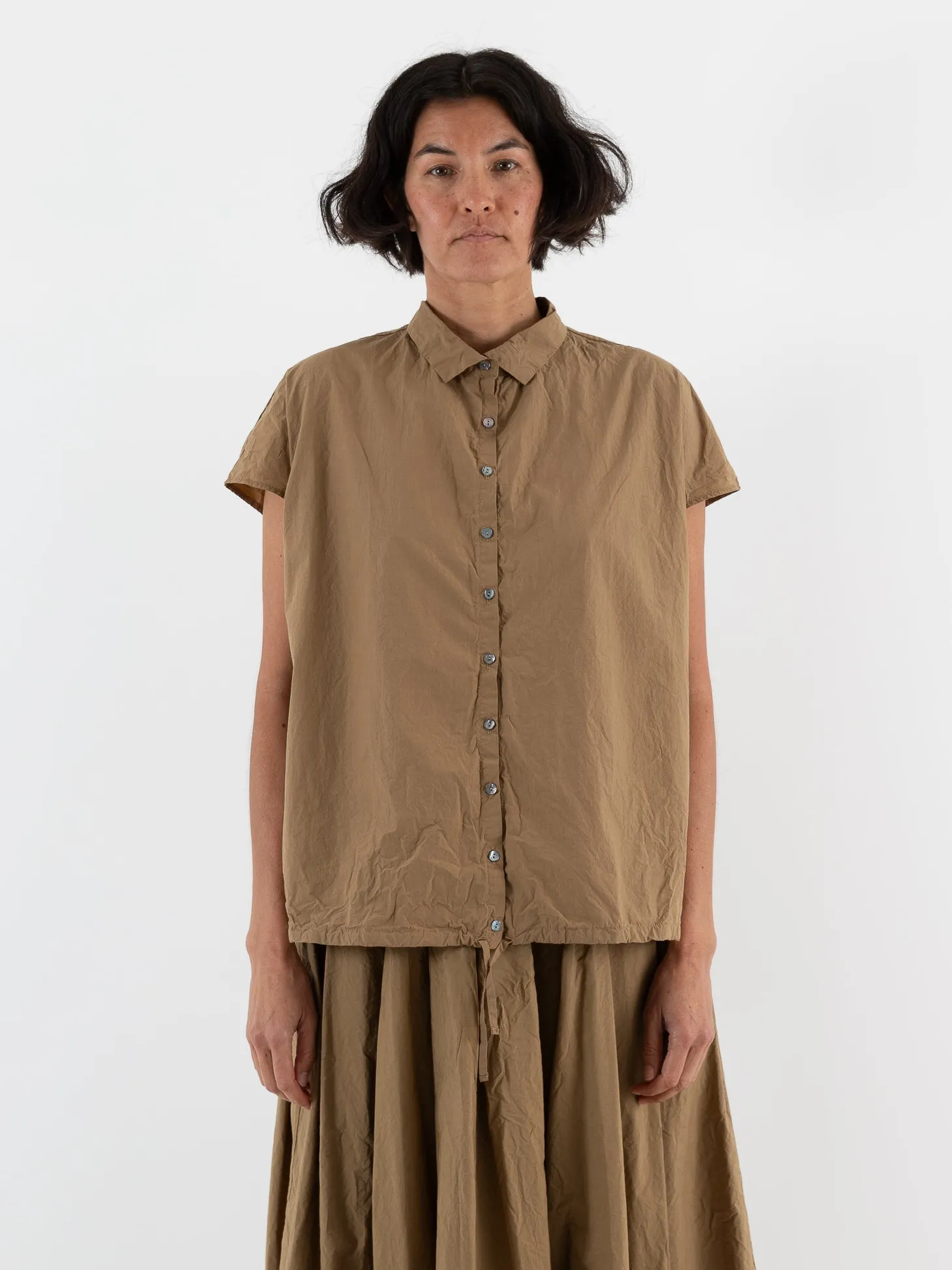 Album Di Famiglia Short Sleeveless Tie Shirt