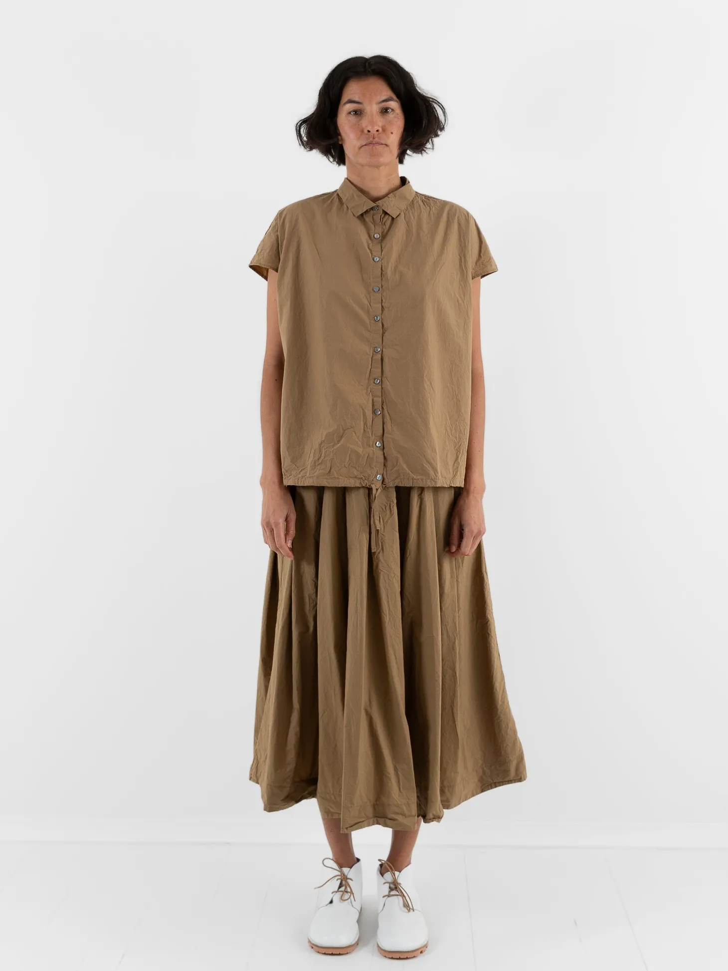 Album Di Famiglia Short Sleeveless Tie Shirt