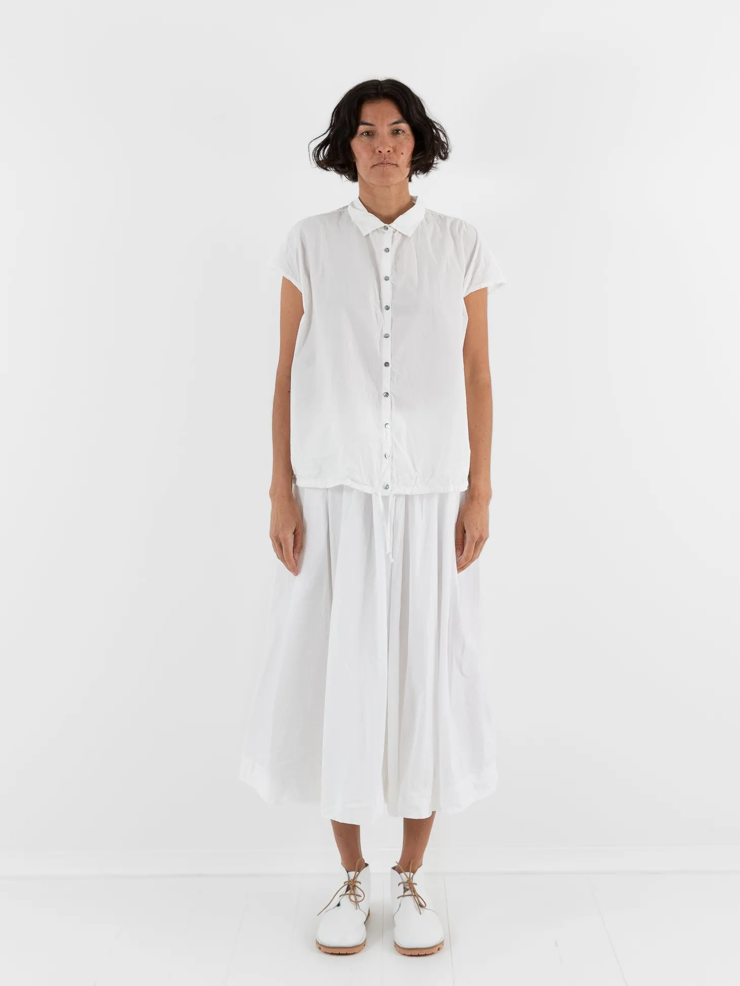 Album Di Famiglia Short Sleeveless Tie Shirt