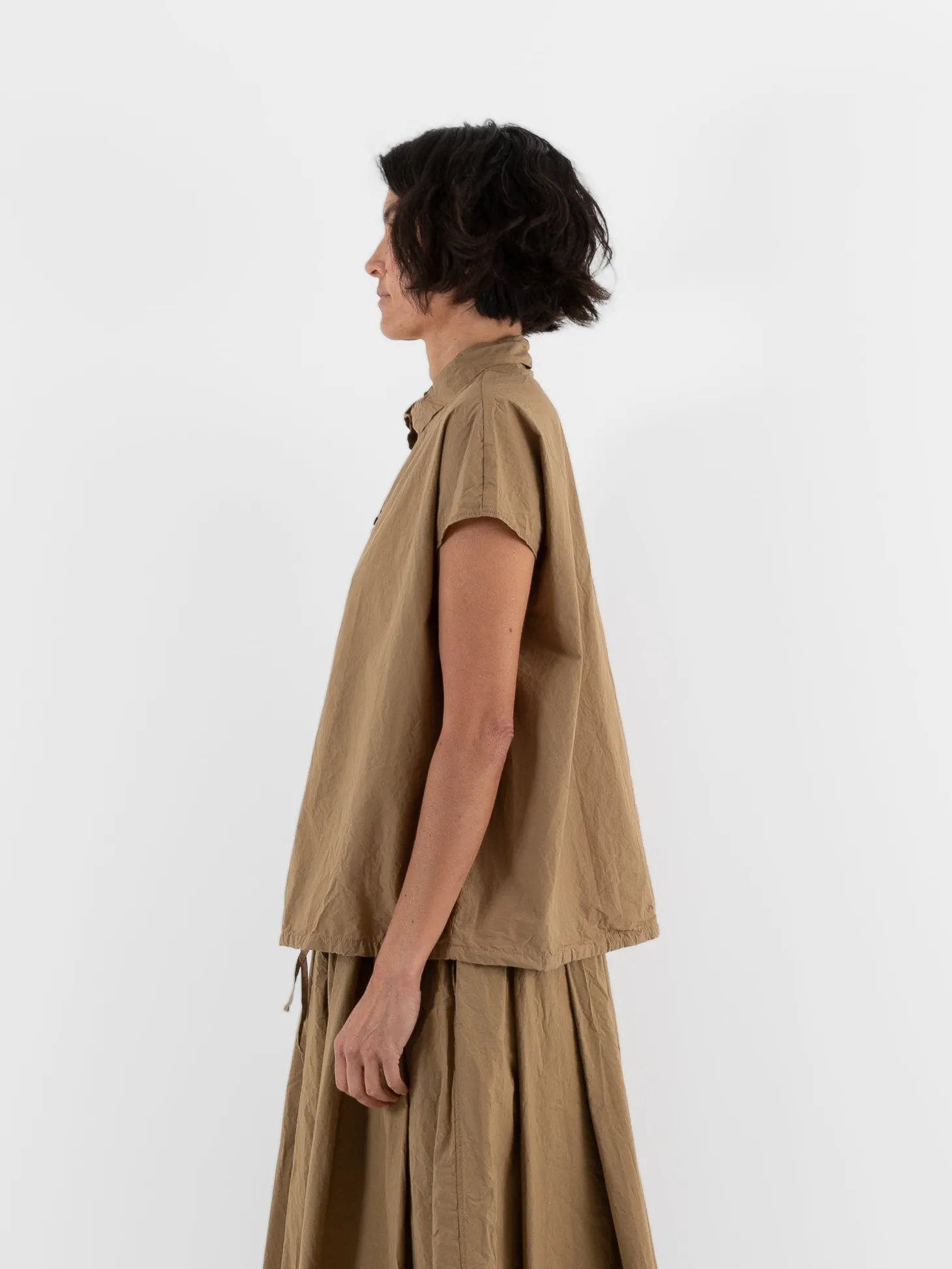 Album Di Famiglia Short Sleeveless Tie Shirt