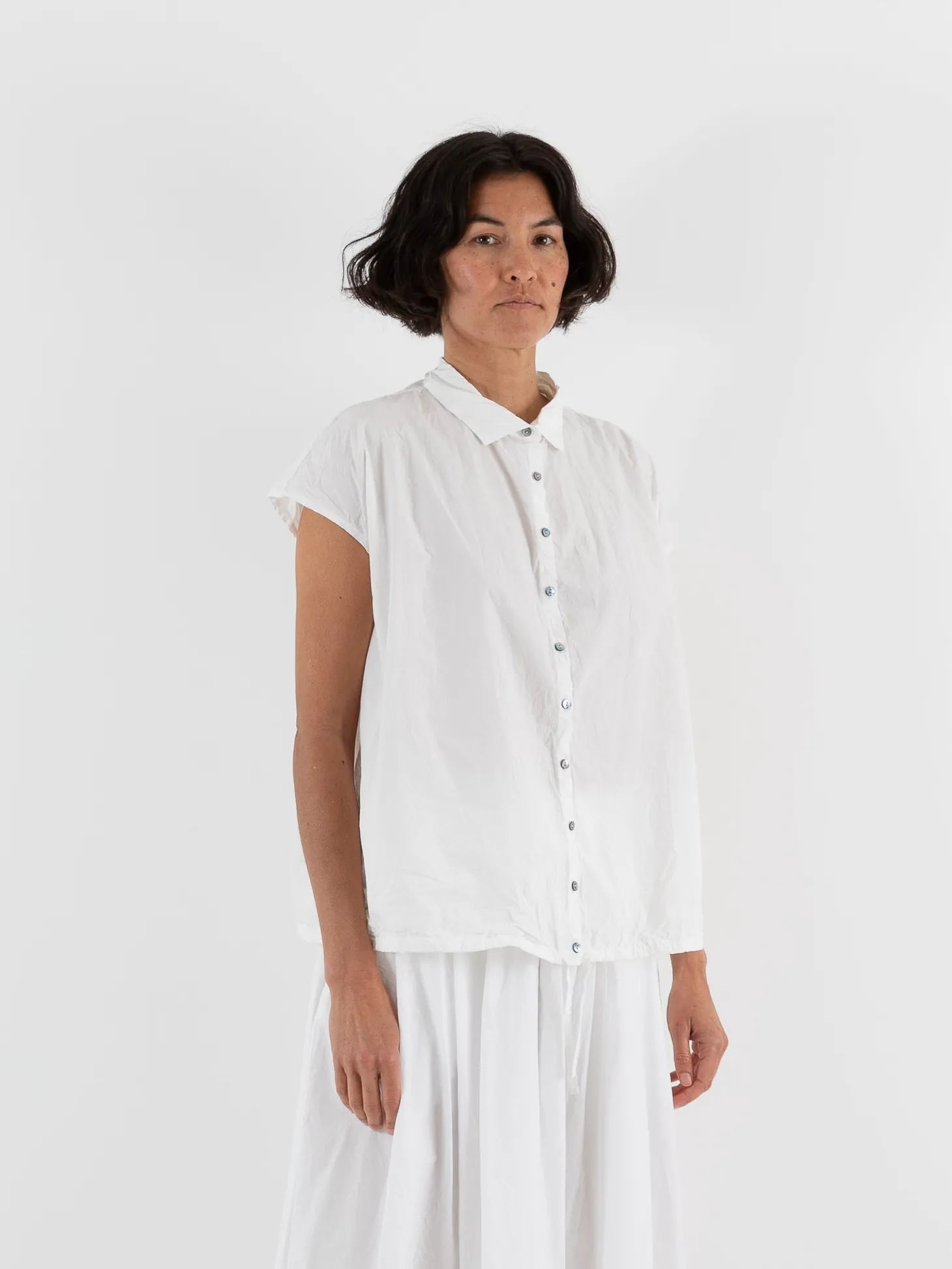 Album Di Famiglia Short Sleeveless Tie Shirt