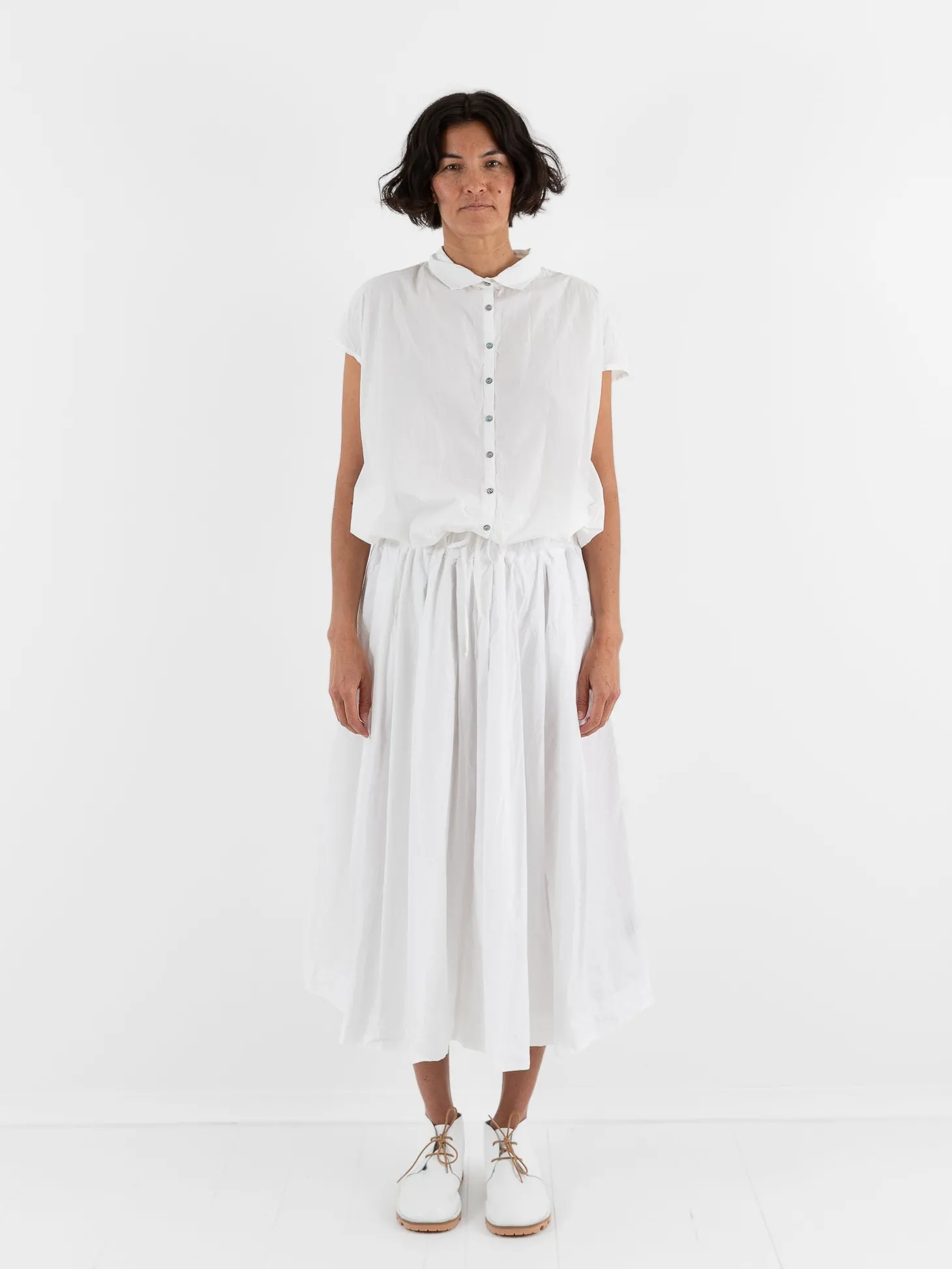 Album Di Famiglia Short Sleeveless Tie Shirt