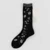 Antipast Bouquet Socks in Black