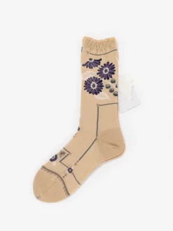 Antipast Gerbera Socks, Beige