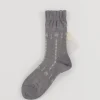 Antipast Lace Fun Socks in Grey