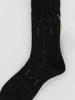 Antipast Lace Fun Socks in Black