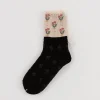 Antipast Lily of the Valley Socks in Black