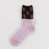 Antipast Lily of the Valley Socks in Lavender