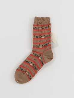 Antipast Parade Safari Socks in Beige