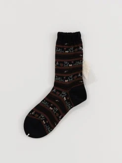 Antipast Parade Safari Socks in Black
