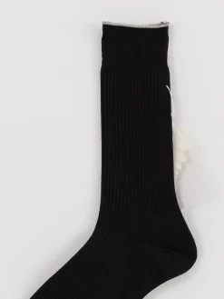 Antipast Rib Socks in Black