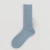 Antipast Rib Socks in Light Blue
