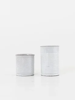 Astier de Villatte Tall Mini Conserve Vase