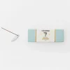 Astier de Villatte Yakushima Incense with Ceramic Flower Holder