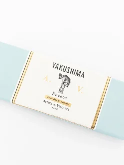 Astier de Villatte Yakushima Incense with Ceramic Flower Holder