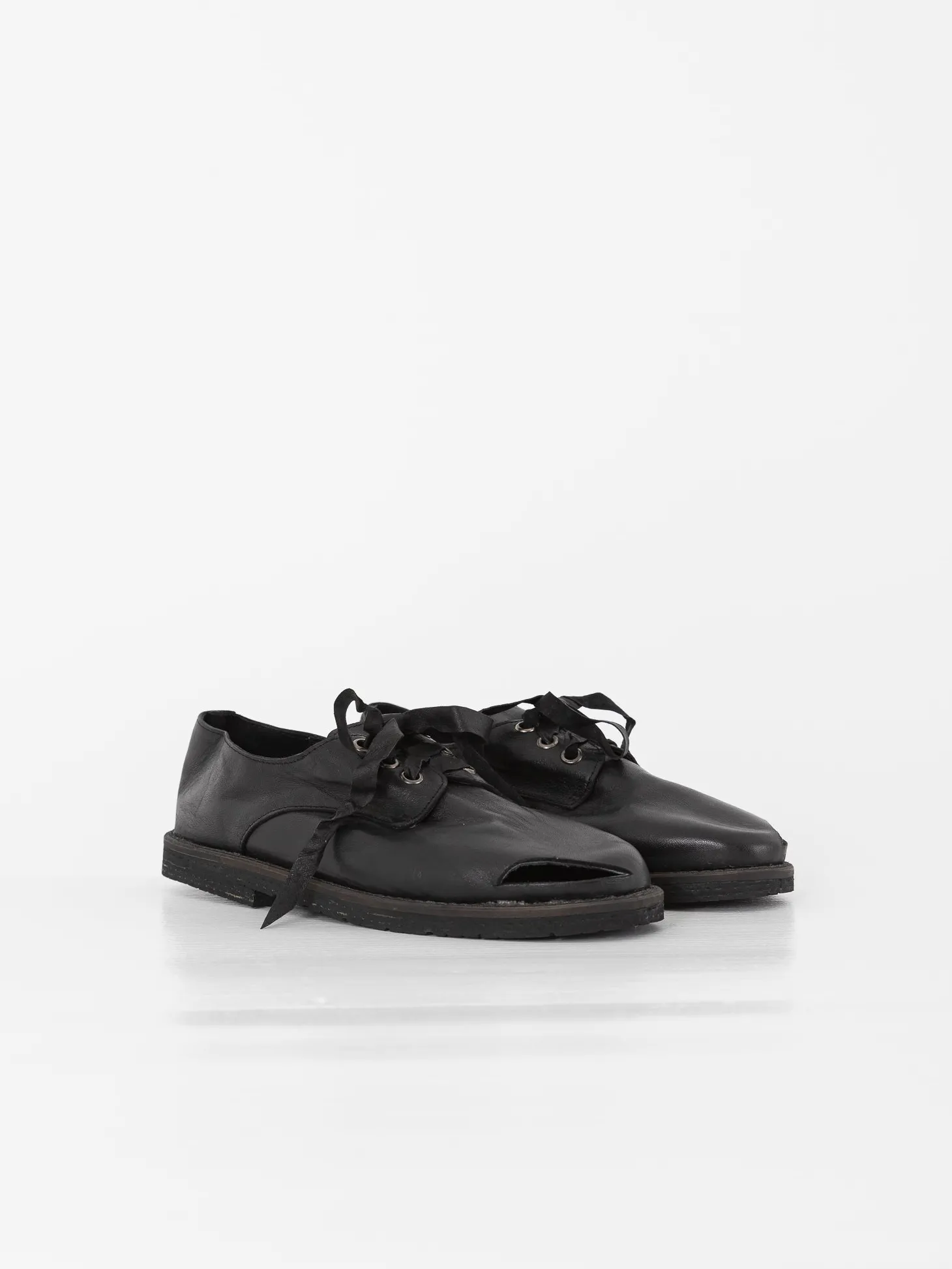 Atelier Inscrire Luis Tie Shoe, Black