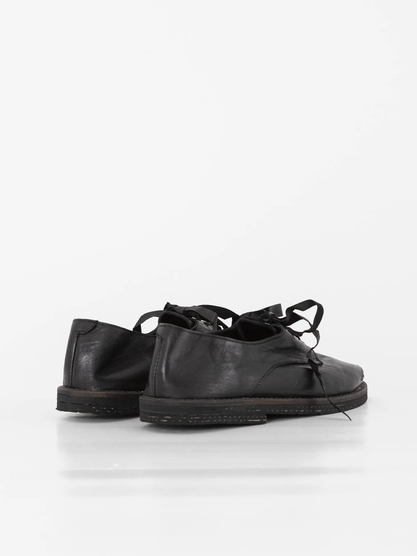 Atelier Inscrire Luis Tie Shoe, Black