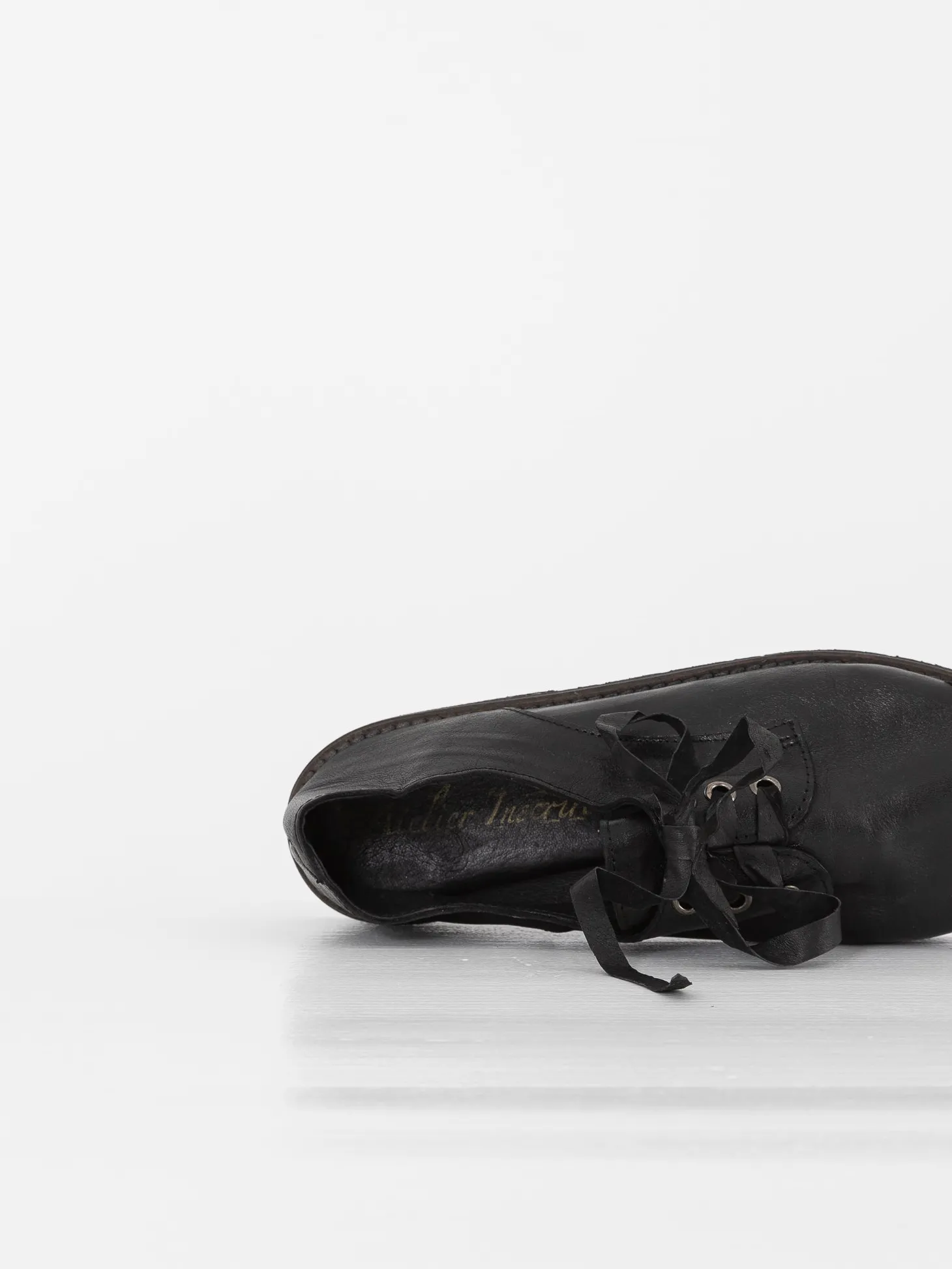 Atelier Inscrire Luis Tie Shoe, Black