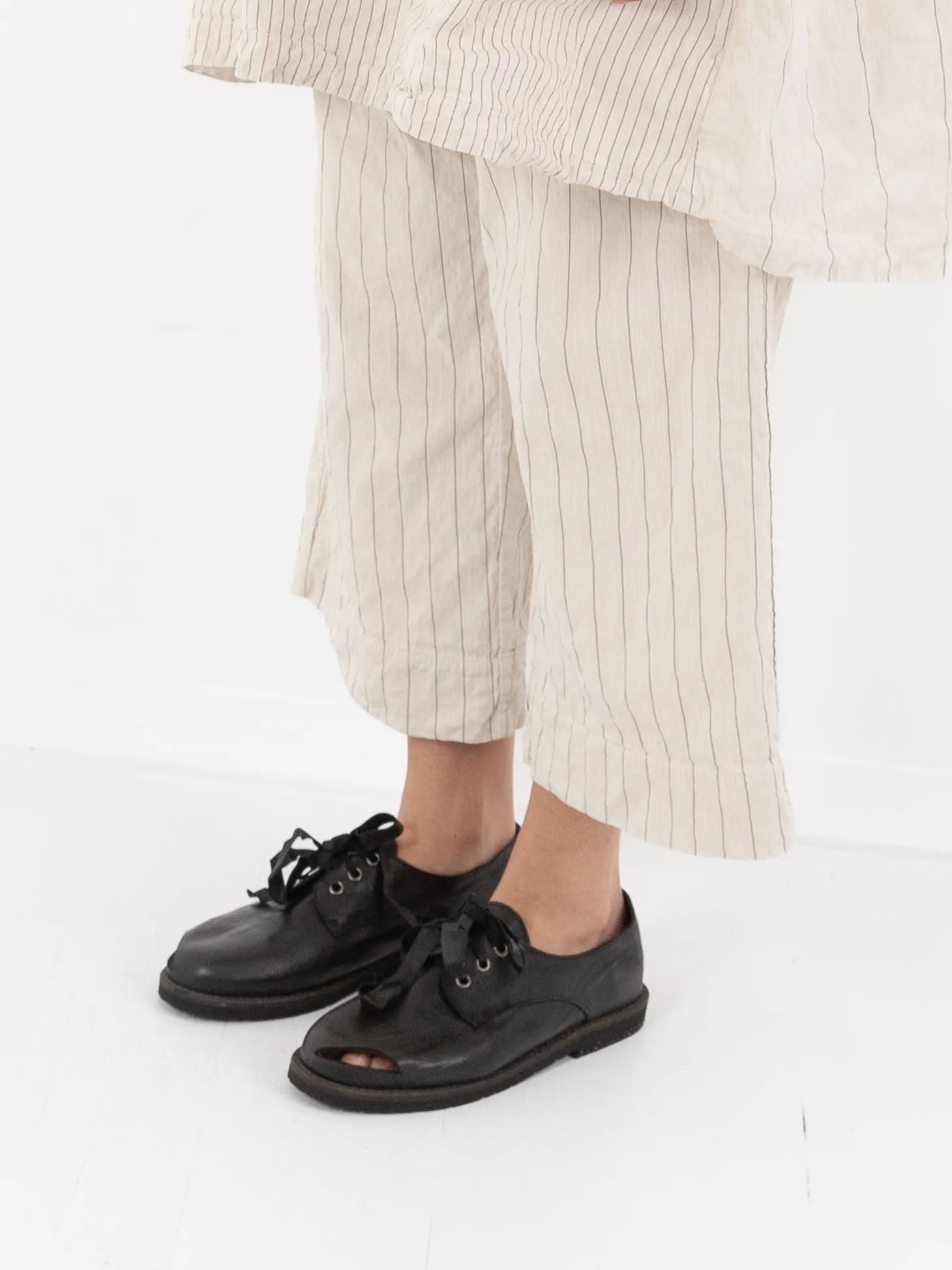 Atelier Inscrire Luis Tie Shoe, Black