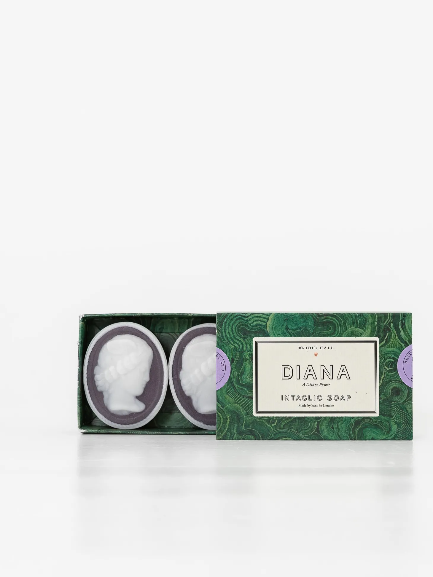 Bridie Hall Diana Intaglio Soap, Lavender