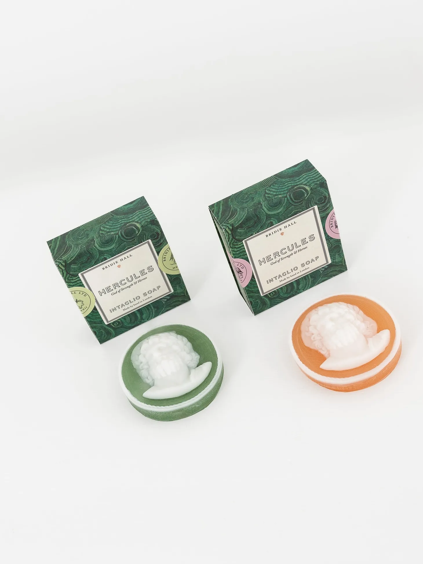 Bridie Hall Hercules Intaglio Soap, Cardamom & Mimosa