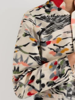 Christian Peau Ikat Jacket