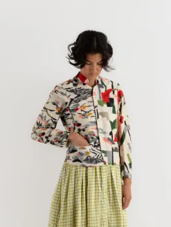 Christian Peau Ikat Jacket
