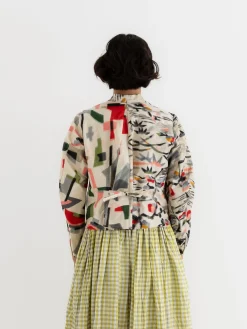 Christian Peau Ikat Jacket