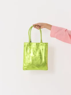 Christian Peau Small Tote, Green