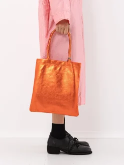 Christian Peau Small Tote, Marigold