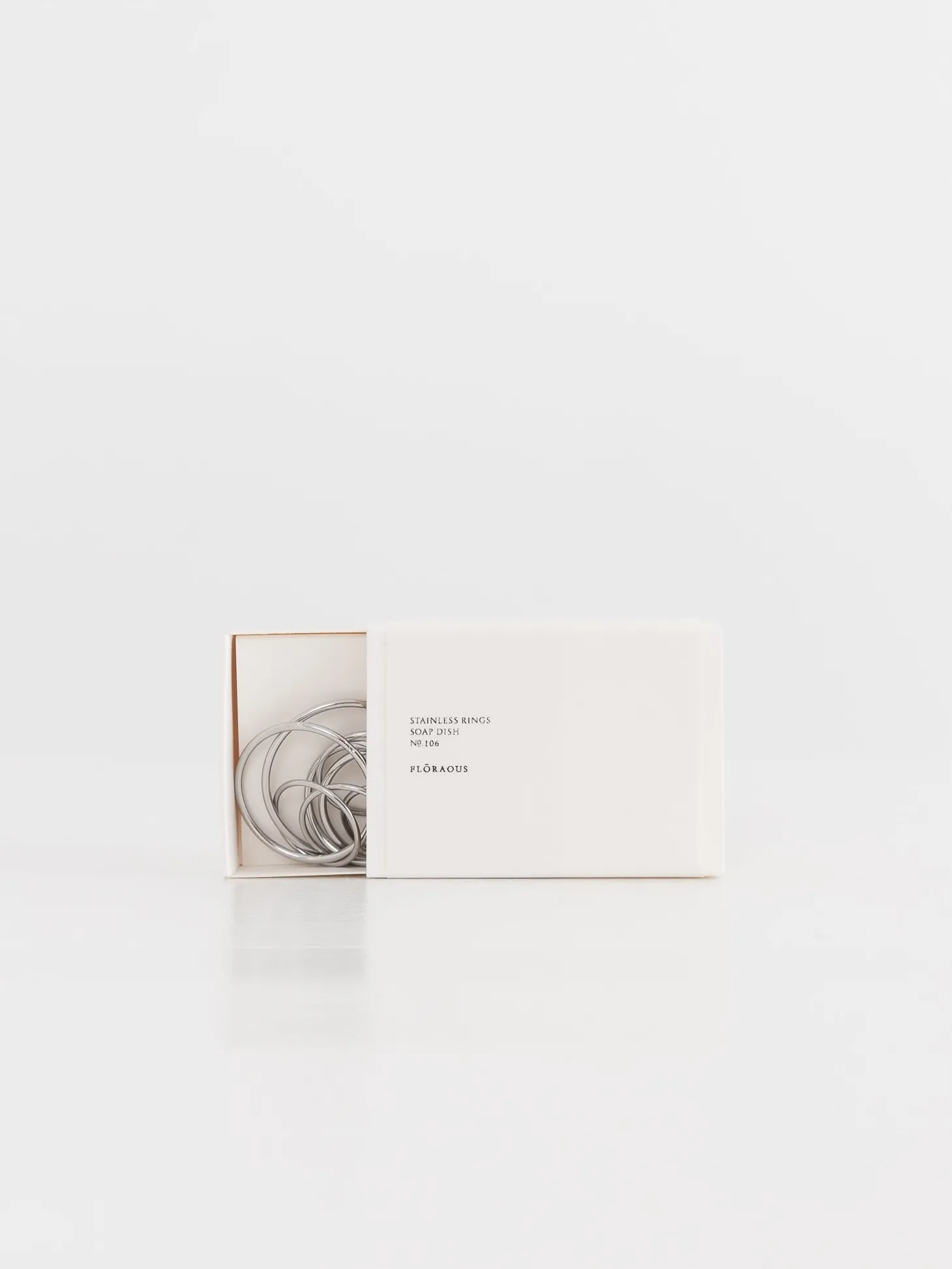 FLŌRAOUS Stainless Rings Soap Dish
