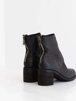 Guidi Back Zip Boot M86, Black