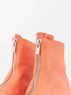 Guidi Front Zip Boot 210, Coral