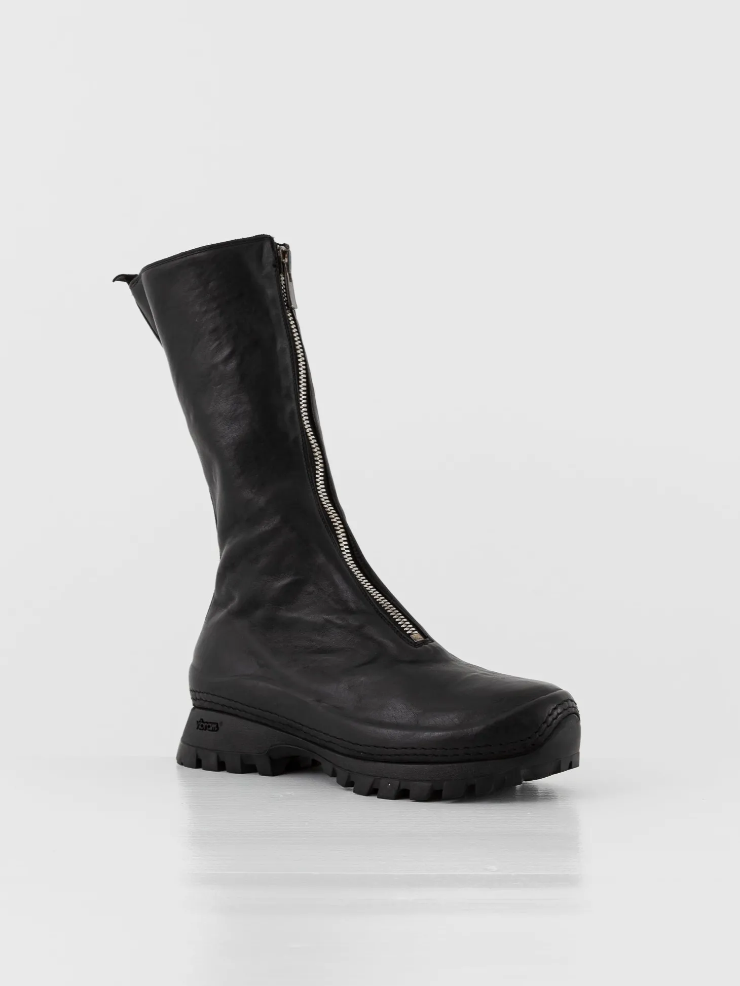Guidi Front Zip High Sneaker Boot VS09