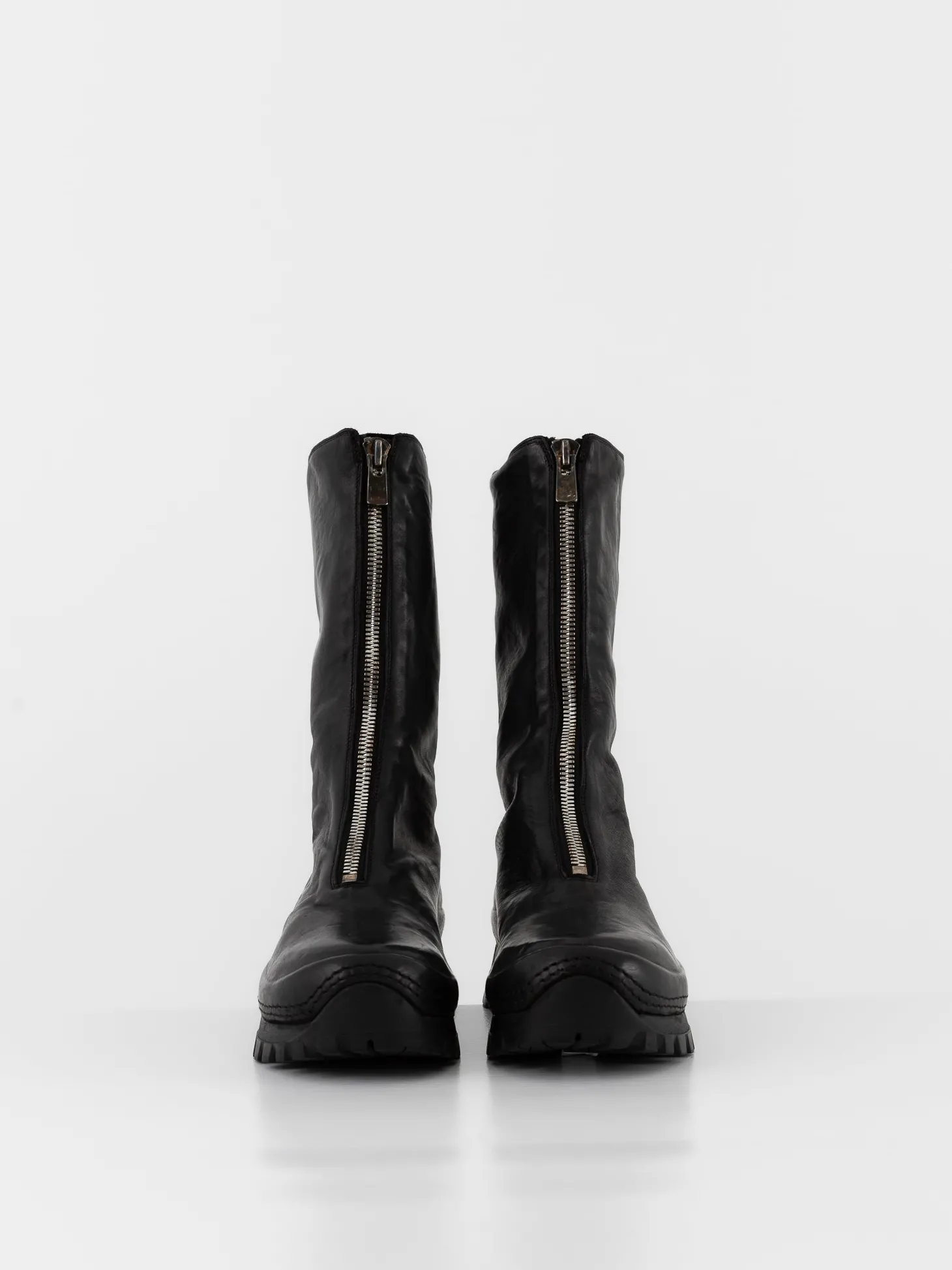 Guidi Front Zip High Sneaker Boot VS09