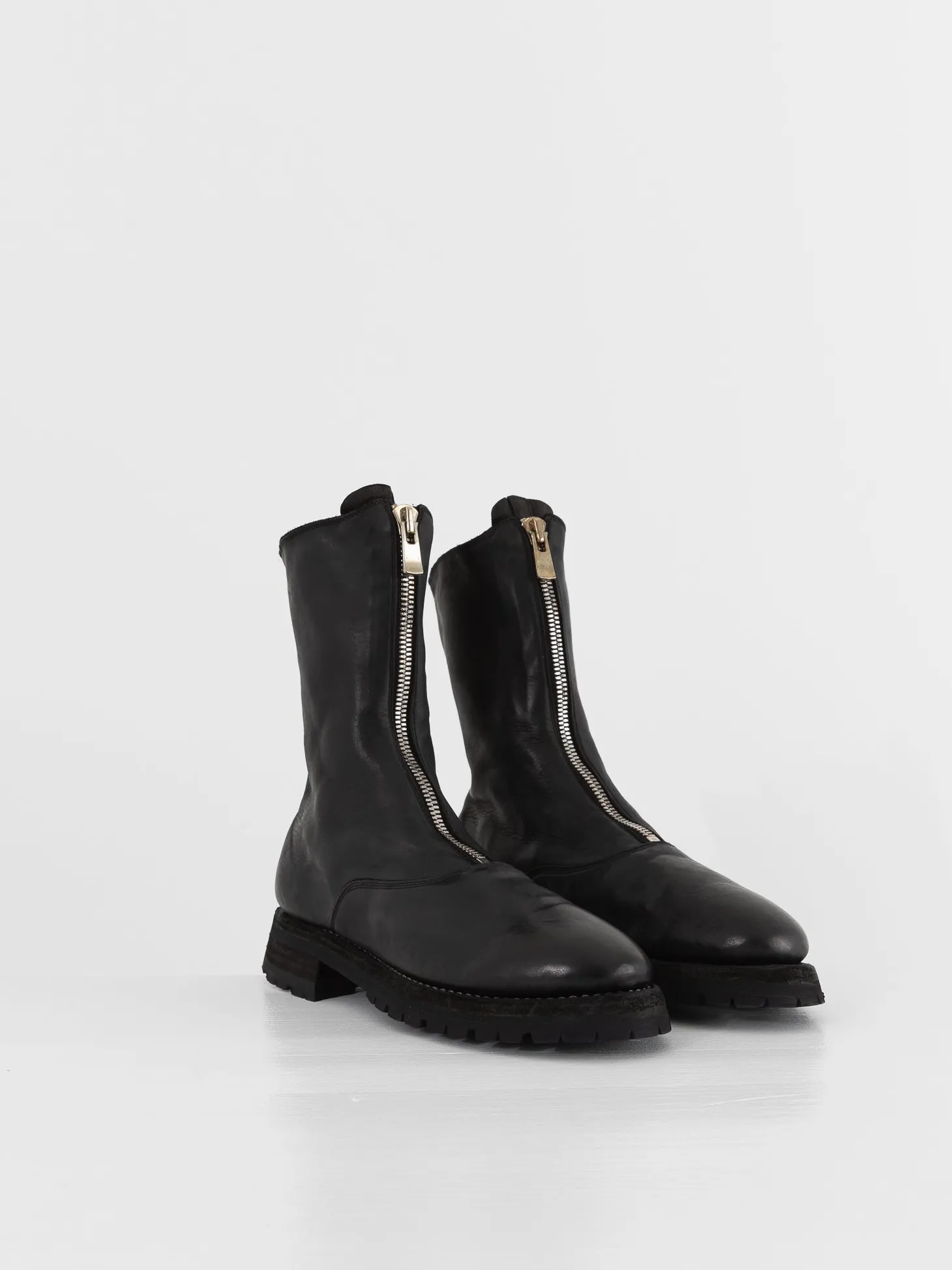 Guidi Mid Calf Zip Boot 310WV