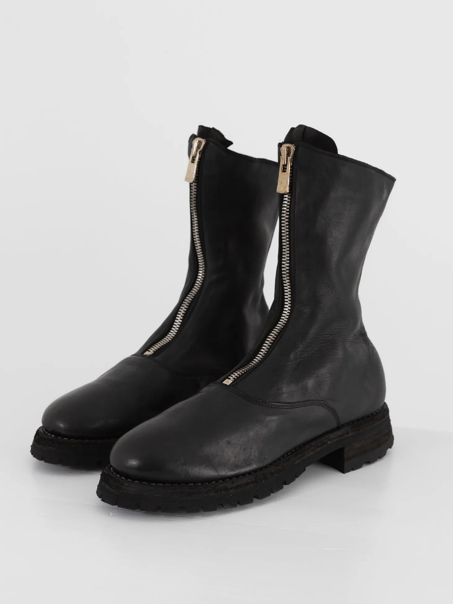 Guidi Mid Calf Zip Boot 310WV
