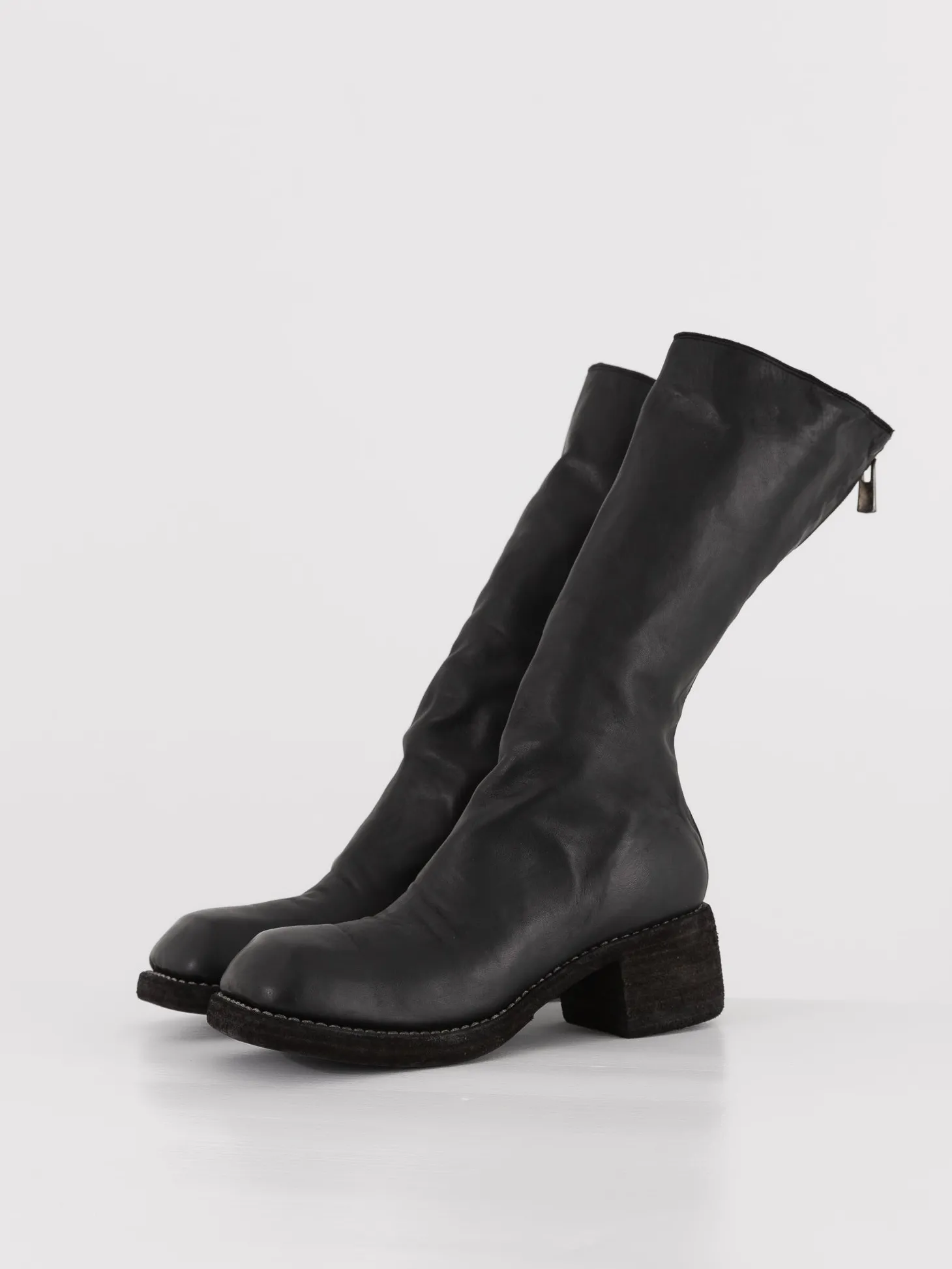Guidi Tall Back Zip Boot 9089