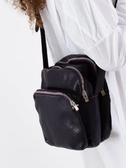 Guidi Triple Zip Bag BR01