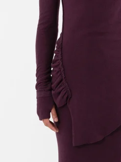 Marc LeBihan High Neck Knit Top