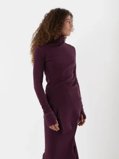 Marc LeBihan High Neck Knit Top